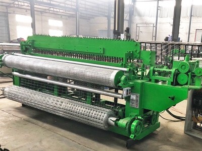 Welded mesh machine at our Anping factory